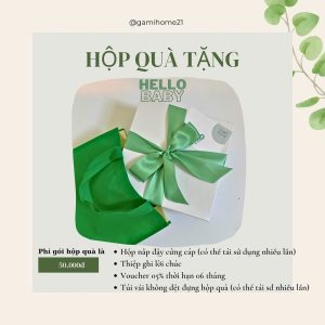 Gami chia sẻ xíu về hộp quà tặng HELLO BABY